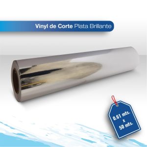 Vinil de corte Plata Brillante