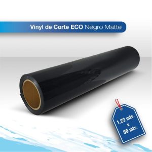 Vinil de corte Eco Negro Matte