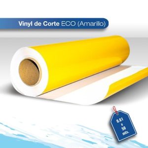 Vinil de corte Eco amarillo brillante