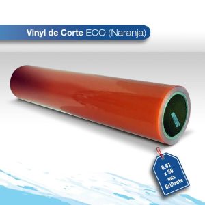 Vinil de corte Eco naranja 0.61X50 brillante