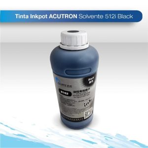 Tinta inkpot acutron solvente 512I Black